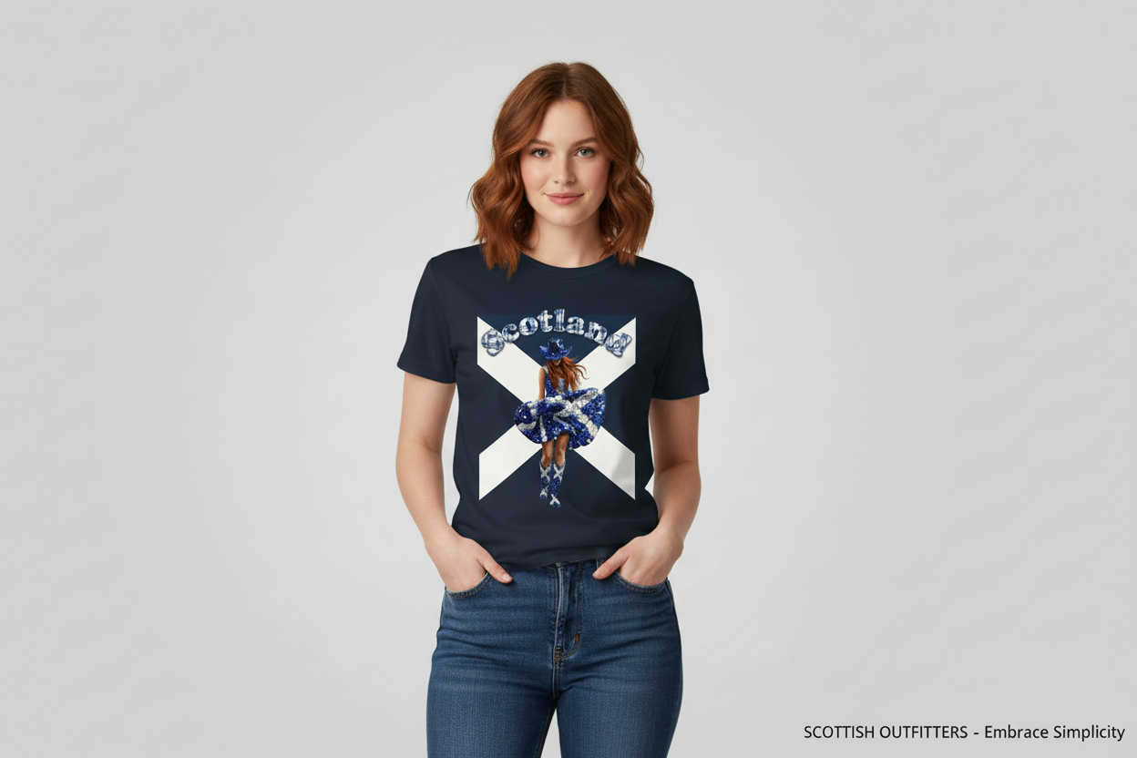Female Lifestyle Scotland T-Shirt Banner